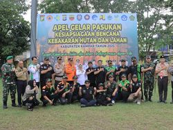 Memasuki Kemarau, Polres Kampar Riau Tingkatkan Kesiagaan Bencana Karhutla