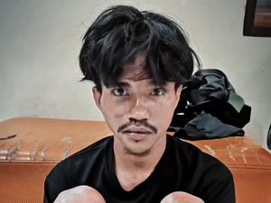 Tega! Pria Ini Curi Motor Ustaz dan Maling 5 HP Santri di Sukabumi