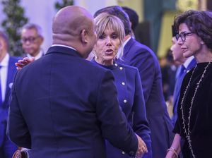 Momen Didit Akrab Ngobrol Bareng Brigitte Macron saat Dinner di Istana Momen Didit Akrab Ngobrol Bareng Brigitte Macron saat Dinner di Istana