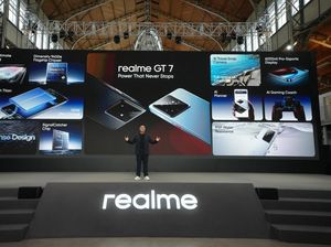 Realme GT 7 Resmi Dirilis: Prosesor Kencang, Baterai 7000 mAh