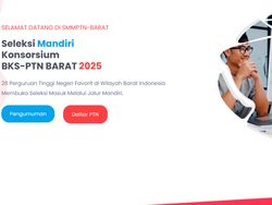 SMMPTN Barat 2025 Masih Buka Pendaftaran, Tak Lolos SNBT Bisa Ikut
