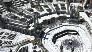 Langit Masjidil Haram Bebas dari Crane, Pertama Kali dalam 15 Tahun