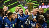 Cole Palmer kemas dua assist dalam kemenangan Chelsea atas Real Betis 4-1 di final UEFA Conference League, Kamis (29/5) (Reuters)