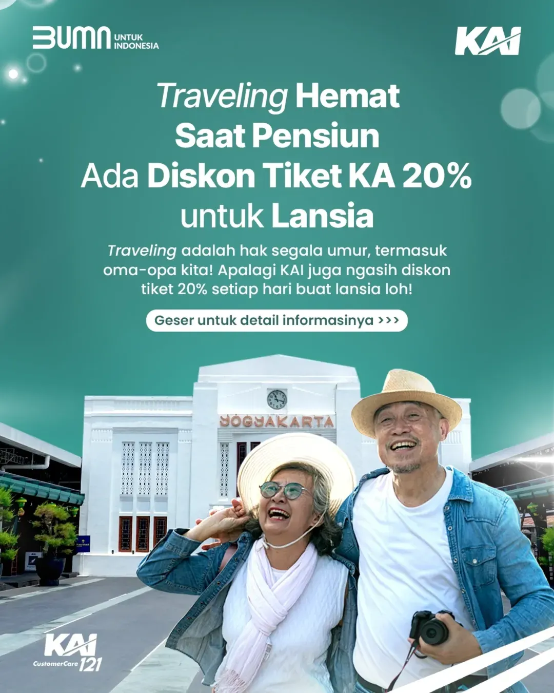Diskon tiket kereta api