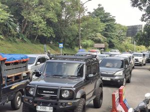Long Weekend, 1.100 Kendaraan Per Jam Masuk Kawasan Puncak Bogor