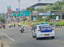 Lalin Puncak Bogor Berlaku One Way Arah Jakarta Siang Ini