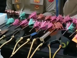 Video: Polisi Ringkus Pria di Makassar yang Tembak Remaja dengan Panah