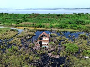 Penampakan dari Udara Lokasi Lumpur Lapindo Usai Musibah 19 Tahun Lalu
