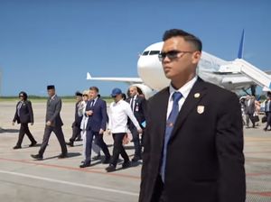 Prabowo dan Presiden Prancis Macron Bertolak ke Magelang Naik Helikopter