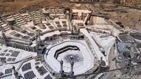 Masyaallah! Indahnya Masjidil Haram dari Menara Tertinggi Saudi