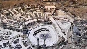 Masyaallah! Indahnya Masjidil Haram dari Menara Tertinggi Saudi