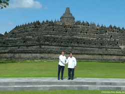 Prabowo dan Macron Berkunjung, Candi Borobudur Steril dari Wisatawan