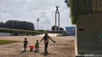 Rekreasi Murah Meriah di Lapangan Banteng Jakarta