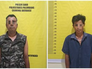 2 Pria Palembang Ditangkap gegara Curi Motor Remaja yang Sedang Tawuran