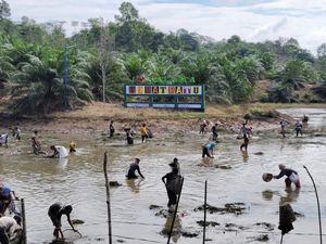 Nangguak Tebat, Tradisi Suku Serawai Sambut Idul Adha