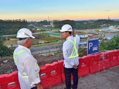 Turun Gunung Cek IKN, Gibran Pesan Jangan Terlambat