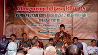 Momen Wamenkop Ferry Pantau Musdesus Kopdes Merah Putih di Padang