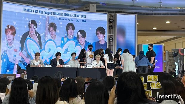 Fansign NCT WISH di Jakarta