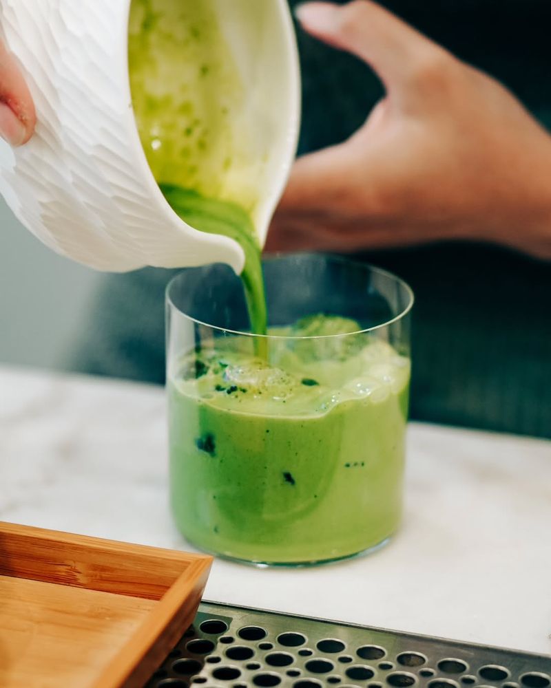 kafe matcha di Surabaya