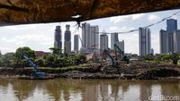 Kali Ciliwung di Kebon Melati Disorot Pramono, Pengerukan Digas