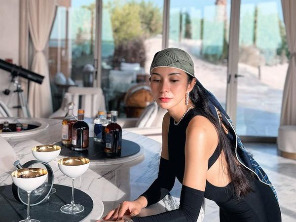 Mewah! Kirana Larasati Cicip Makanan di Red Sea, Arab Saudi