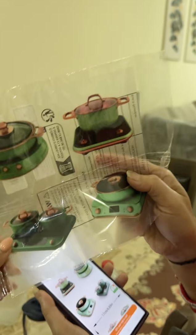 Kocak! Niat Beli Kompor Listrik, yang Datang Ternyata Stiker