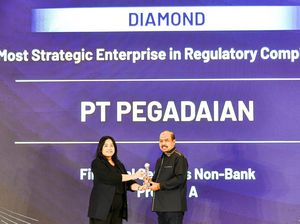 Pegadaian Raih Penghargaan di Indonesia Regulatory Compliance Awards 2025