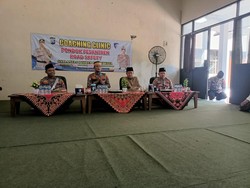 Polres Kediri Kota Gandeng Santri Gelar Coaching Clinic di Ponpes
