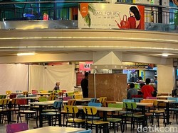 Solo Grand Mall Kembali Buka Usai Kebakaran, 2 Gerai Kuliner Ditutup Kain