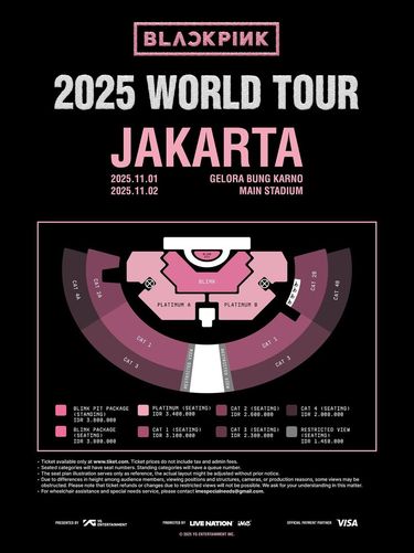 BLACKPINK WORLD TOUR DEADLINE IN JAKARTA