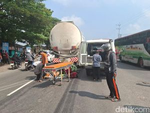 Pasutri Tertabrak Truk di Jalur Nasional Babat-Lamongan, Suami Tewas Pasutri Tertabrak Truk di Jalur Nasional Babat-Lamongan, Suami Tewas