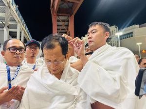 Potret Menteri Agama Prof Nasaruddin Umrah Wajib Jelang Puncak Haji Potret Menteri Agama Prof Nasaruddin Umrah Wajib Jelang Puncak Haji