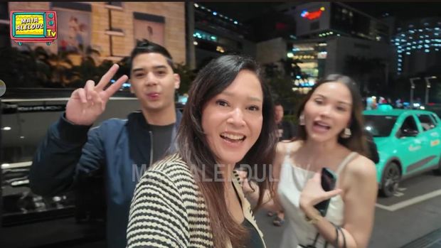 Alyssa Daguise semringah belanja bareng Maia Estianty