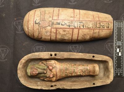 Potret Artefak Mesir Kuno Selundupan Dikembalikan dari Prancis