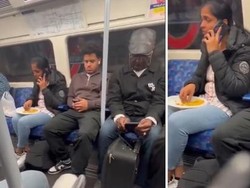 Asyik Makan dengan Tangan di Kereta, Wanita Ini Dihujat