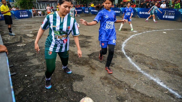 Komite Olahraga Rekreasi Masyarakat Indonesia (KORMI) Jawa Barat menggelar kompetisi olahraga masyarakat yang diikuti oleh peserta dari berbagai kota di Jawa Barat. Foto: ANTARA FOTO/RAISAN AL FARISI