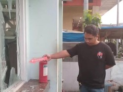 Pos Keamanan Masjid Agung Kota Bogor Dirusak OTK, Polisi Selidiki