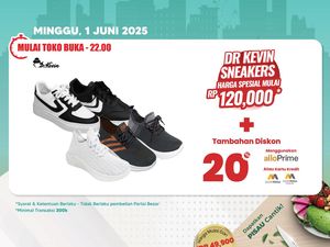 Beli Sepatu di Transmart Full Day Sale Cuma Rp 120.000, Buruan Merapat! Beli Sepatu di Transmart Full Day Sale Cuma Rp 120.000, Buruan Merapat!