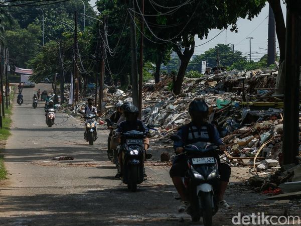 Lokasi Bangunan Liar di Kalimalang Bekasi Bakal Disulap Jadi Taman