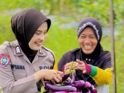 Bhabinkamtibmas Polres Karanganyar Ini Aktif Dukung Kemandirian Pangan Warga