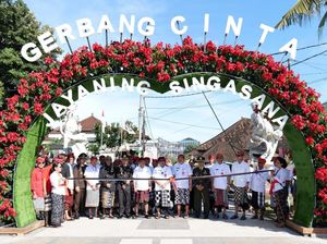 Bupati Tabanan Resmikan Gerbang Cinta Jayaning Singasana