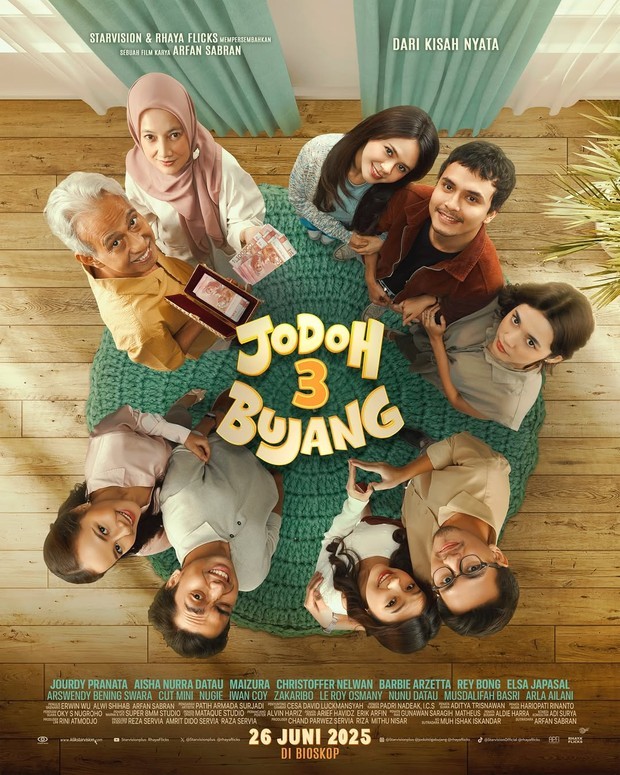 Film bioskop Jodoh 3 Bujang/Foto: StarVision Plus