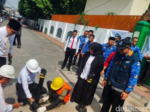 Jalan Braga Kota Cimahi Kini Tak Bisa Dilewati Kendaraan Jalan Braga Kota Cimahi Kini Tak Bisa Dilewati Kendaraan