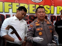 Buronan Kasus Pencurian di Palu Ditangkap, Senpi Rakitan-Parang Disita