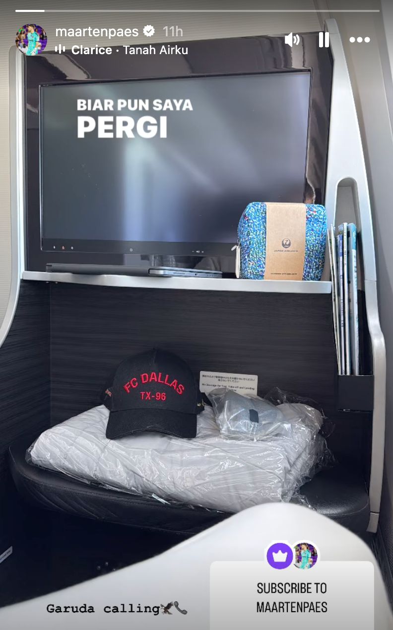 Maarten Paes menuju Indonesia.