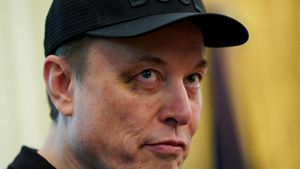 Mata Lebam Elon Musk Saat Pamit dari Pemerintahan Trump