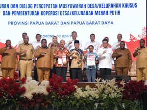 Mendes Launching Pembentukan Kopdes Merah Putih di Papua Barat dan PBD Mendes Launching Pembentukan Kopdes Merah Putih di Papua Barat dan PBD