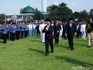Pesan Emil Dardak Saat Pimpin Upacara Hari Lahir Pancasila di Blitar