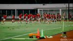 Potret Latihan Timnas Indonesia Jelang Lawan China