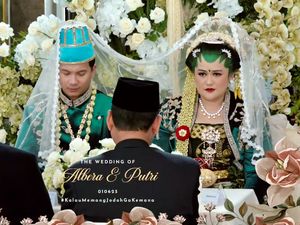 7 Foto Pernikahan Putri Habibie dan Rafli Albera, Kental Adat Jawa